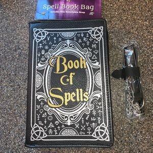 Spirit Halloween Spell Book Purse Crossbody